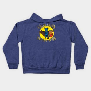 Comic Book Crime Fighters Kids Hoodie